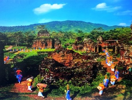 Không gian Khu Di sản Văn hóa Mỹ Sơn