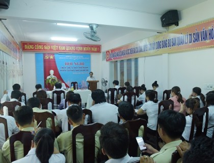 Hội nghị sơ kết 6 tháng công tác Đảng
