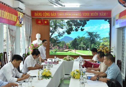 MỸ SƠN VÀ WWF BÀN GIẢI PHÁP PHỤC HỒI RỪNG, BẢO TỒN ĐA DẠNG SINH HỌC GẮN VỚI BẢO VỆ DI SẢN