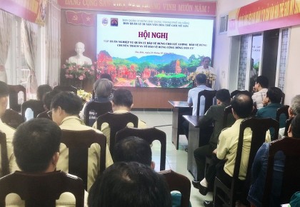 TẬP HUẤN NGHIỆP VỤ QUẢN LÝ BẢO VỆ RỪNG NĂM 2025 TẠI KHU BẢO VỆ CẢNH QUAN DI TÍCH LỊCH SỬ VĂN HÓA MỸ SƠN