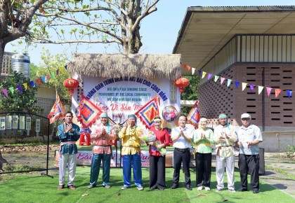 Thành lập Đội trình diễn hô hát bài chòi cộng đồng di sản Mỹ Sơn