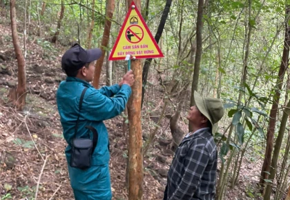 Tăng cường tuyên truyền bảo vệ rừng và phòng cháy chữa cháy rừng tại Mỹ Sơn
