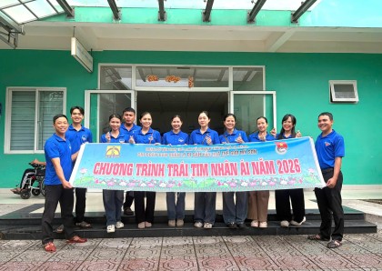 TUỔI TRẺ MỸ SƠN LAN TỎA YÊU THƯƠNG QUA CHƯƠNG TRÌNH “TRÁI TIM NHÂN ÁI” NĂM 2026
