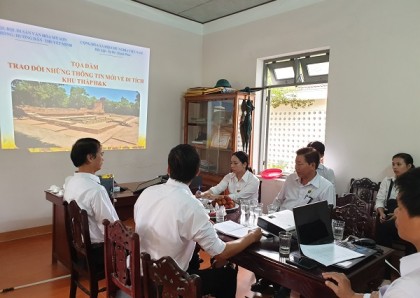 Thảo luận chuyên đề thông tin mới về khu tháp K và H tại Mỹ Sơn