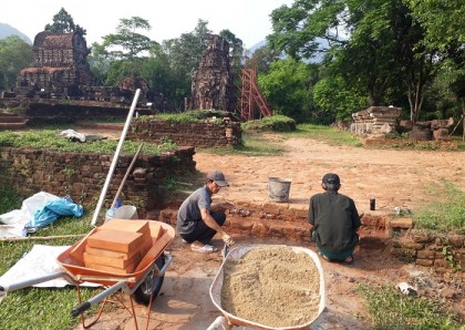 NHỮNG HOẠT ĐỘNG TẠI KHU DI SẢN MỸ SƠN TRONG MÙA DỊCH COVID-19