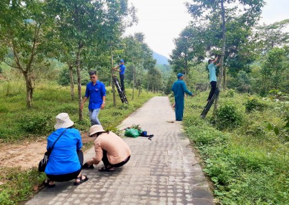 TUỔI TRẺ MỸ SƠN VỚI TRÁI TIM “XANH”- NHÂN ÁI VỚI CỘNG ĐỒNG VÀ THÂN THIỆN VỚI CẢNH QUAN MÔI TRƯỜNG