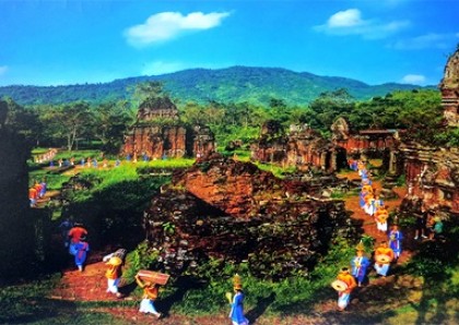 Không gian Khu Di sản Văn hóa Mỹ Sơn