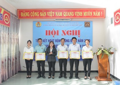 Hội nghị tổng kết công tác Công đoàn năm 2020