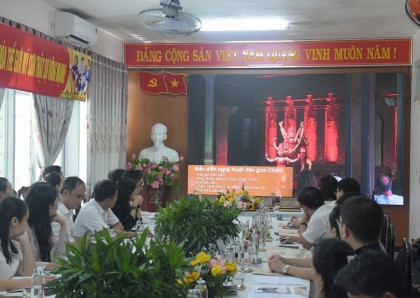 BQL DSVH THẾ GIỚI MỸ SƠN TỔ CHỨC TOẠ ĐÀM VỀ GIẢI PHÁP THU HÚT KHÁCH DU LỊCH ĐẾN KHU DI SẢN VĂN HOÁ THẾ GIỚI MỸ SƠN