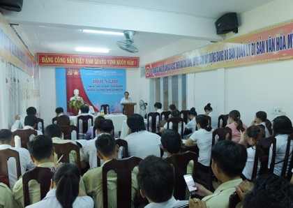 Hội nghị sơ kết 6 tháng công tác Đảng 