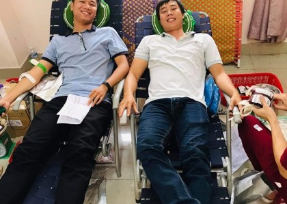 Ban Quản lý DSVH Mỹ Sơn tham gia hiến máu nhân đạo