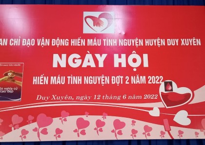 CÁN BỘ VIÊN CHỨC – NGƯỜI LAO ĐỘNG BQL DSVH MỸ SƠN THAM GIA HIẾN MÁU TÌNH NGUYỆN NĂM 2022