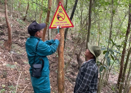 Tăng cường tuyên truyền bảo vệ rừng và phòng cháy chữa cháy rừng tại Mỹ Sơn
