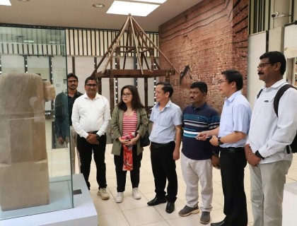 Phó Đại sứ Ấn Độ tại Việt Nam thăm Khu đền tháp Mỹ Sơn