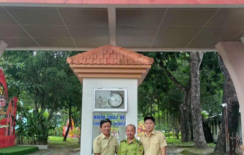 RÙA ĐẤT LỚN TRỞ VỀ RỪNG MỸ SƠN
