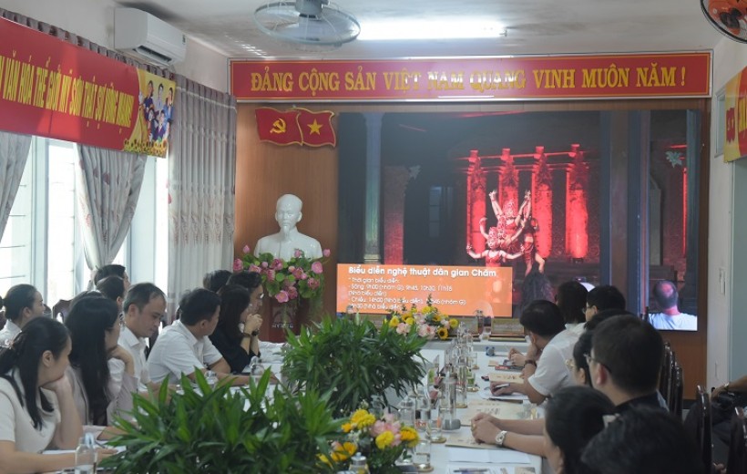 BQL DSVH THẾ GIỚI MỸ SƠN TỔ CHỨC TOẠ ĐÀM VỀ GIẢI PHÁP THU HÚT KHÁCH DU LỊCH ĐẾN KHU DI SẢN VĂN HOÁ THẾ GIỚI MỸ SƠN