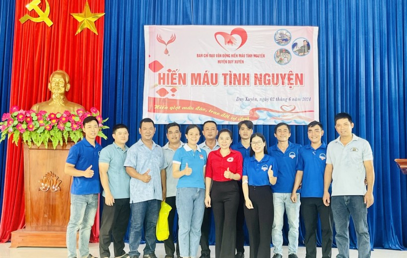 LAN TỎA THÔNG ĐIỆP  “MỘT GIỌT MÁU CHO ĐI – MỘT CUỘC ĐỜI Ở LẠI”
