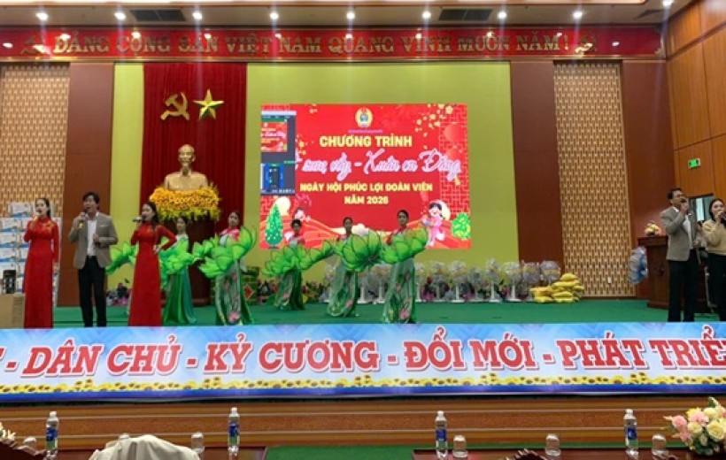 PHÒNG VĂN HÓA VÀ NGHỆ THUẬT BIỂU DIỄN CHÀO MỪNG CHƯƠNG TRÌNH “TẾT SUM VẦY – XUÂN ƠN ĐẢNG NĂM 2026”